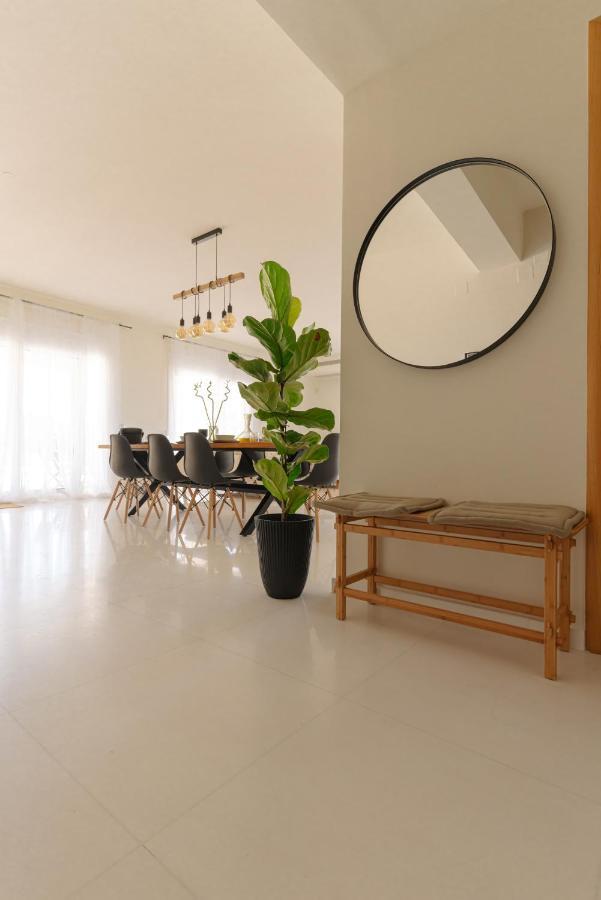 Blue Sky Villa In Crete Epano Vathia Bagian luar foto